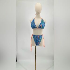 SHEIN - Watercolor Bikini - 1XL